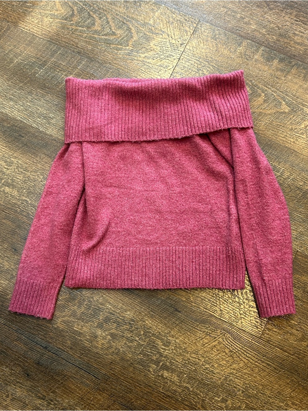 art class Off-Shoulder Long Sleeve Sweater - Rose